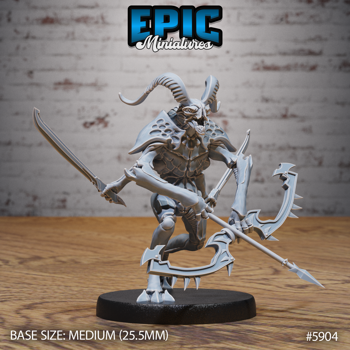 3D Resin Miniature Insect Folk Elite - D&D Epic Miniatures