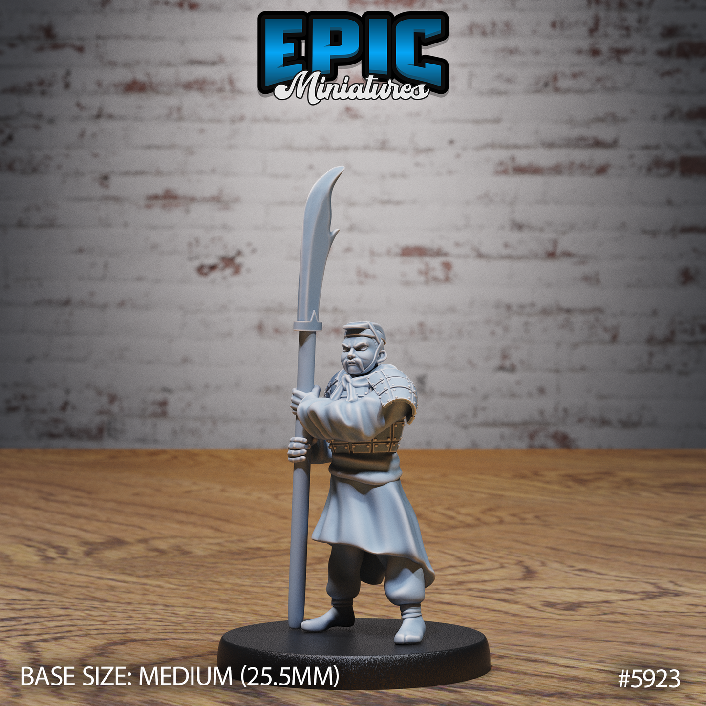 3D Resin Miniature Kamikaze Warrior - D&D Epic Miniatures
