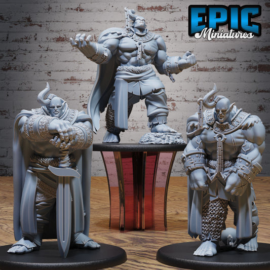 3D Resin Miniature Ogrillon Brute - D&D Epic Miniatures