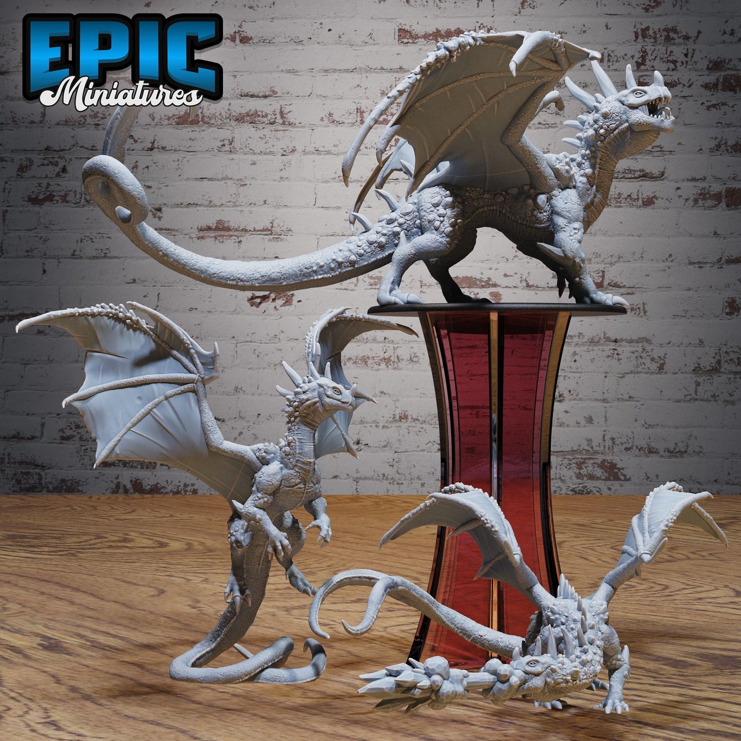 Crystal Dragon Adult/Ancient – Epic  Fantasy Resin FigureCrystal Dragon MiniatureDiscover the Crystal Dragon miniature – perfect for D&D, TTRPGs, and fantasy tabletop games. Printed in high-detail resin, ready to paint or disp
