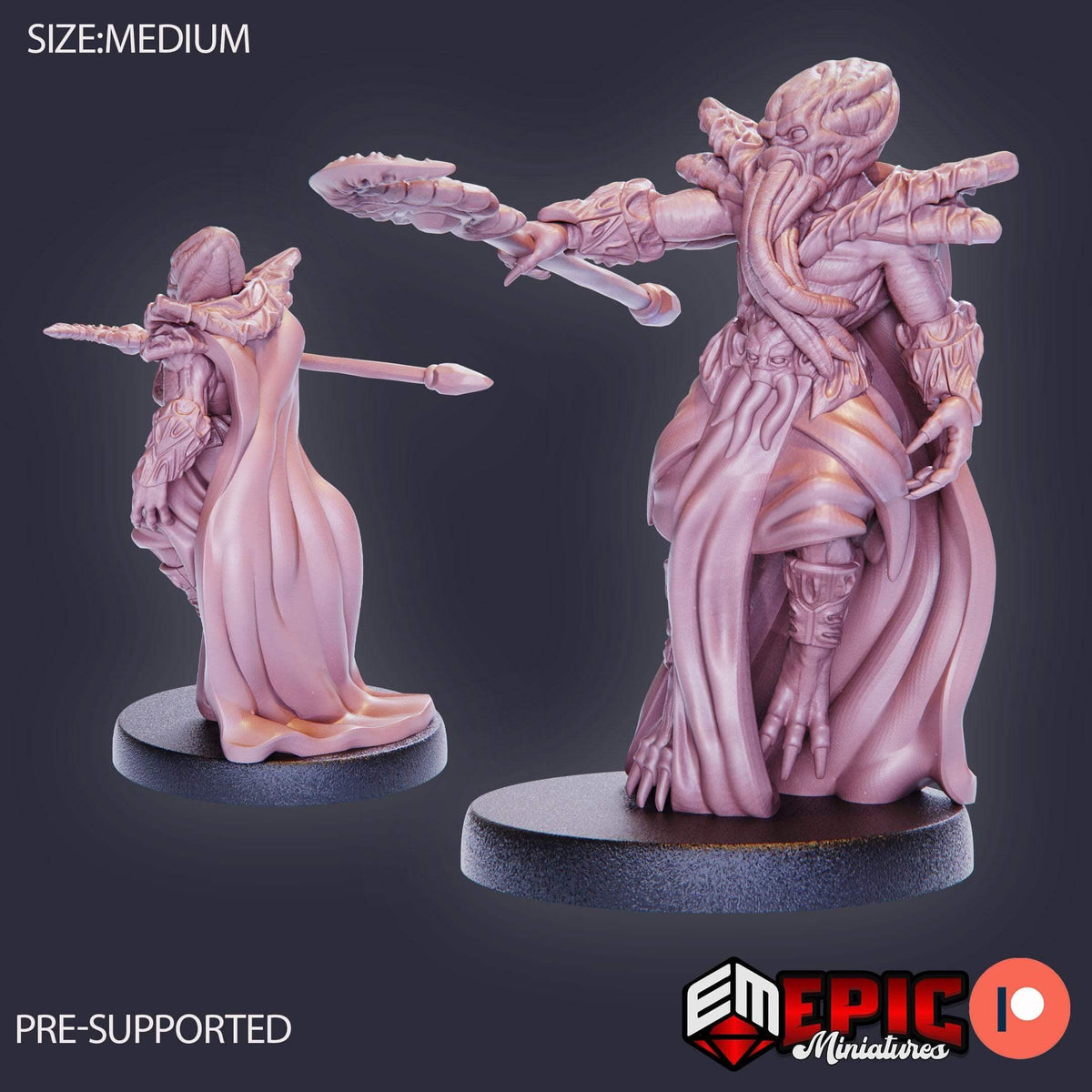 Mind Eater Crew - Secret Minds - D&D Epic Miniatures   and Dragons