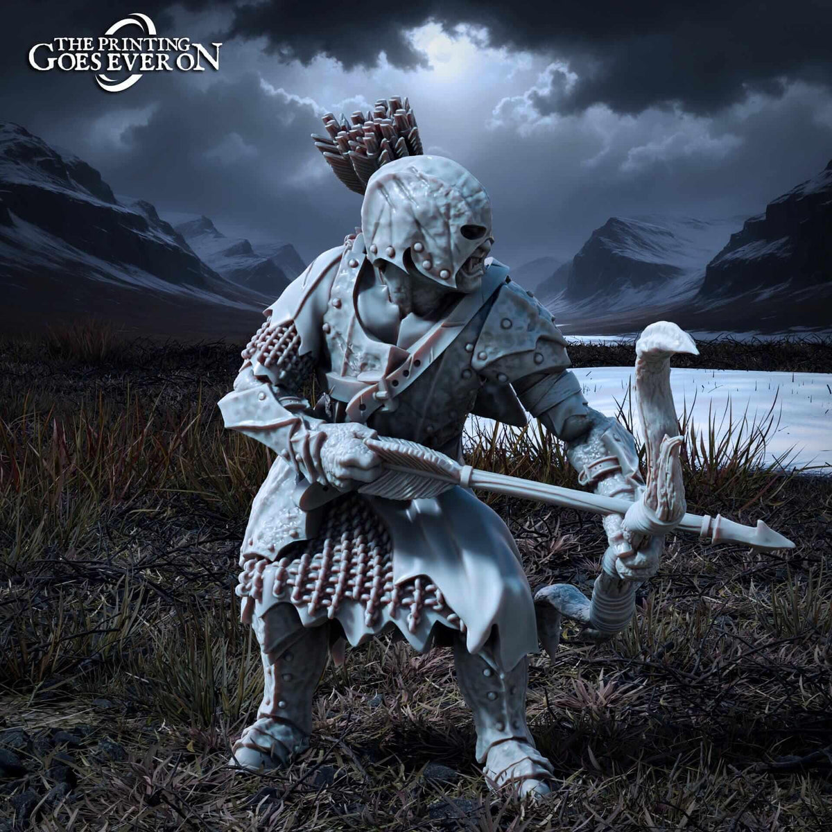 Ironmoor Orc Archer Tales of the Northern Kingdom - Printing Goes Ever On