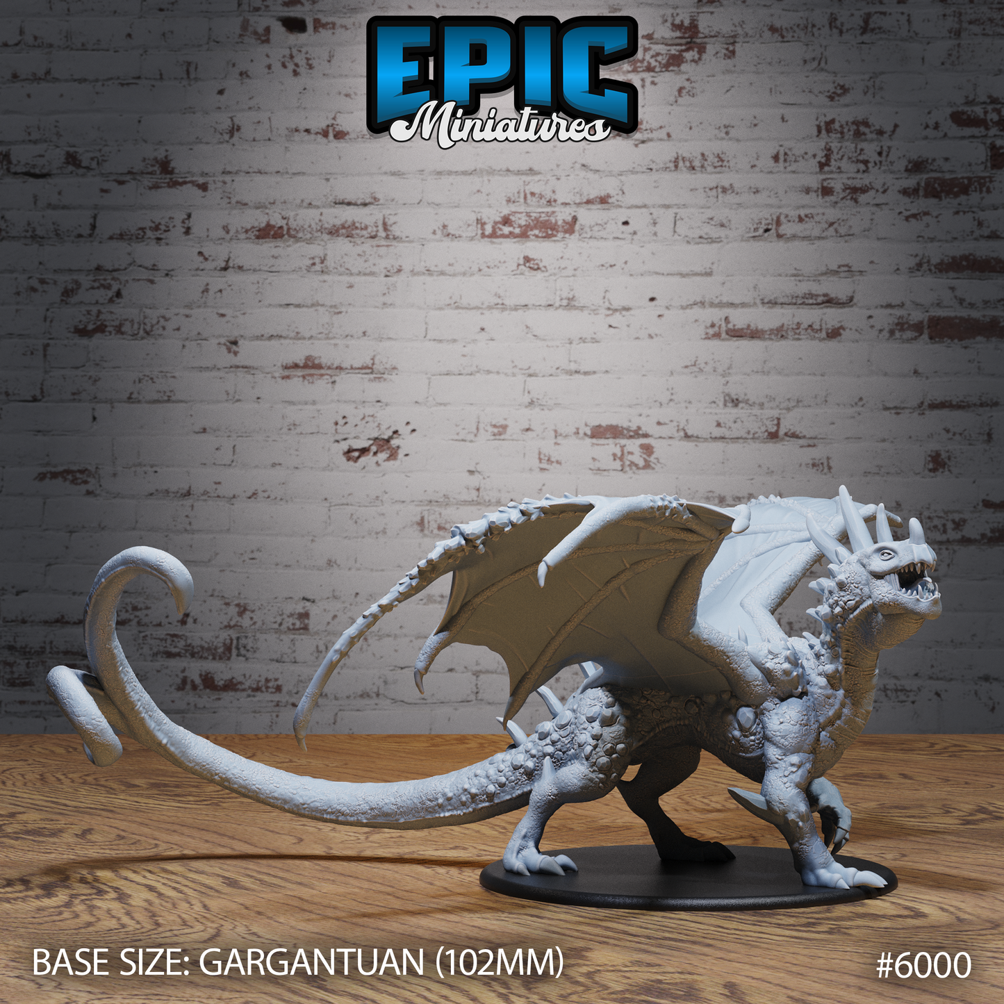 Crystal Dragon Adult/Ancient – Epic  Fantasy Resin FigureCrystal Dragon MiniatureDiscover the Crystal Dragon miniature – perfect for D&D, TTRPGs, and fantasy tabletop games. Printed in high-detail resin, ready to paint or disp