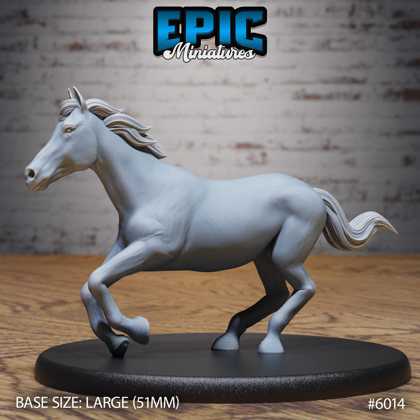 3D Resin Miniature Native Tribe Rider - D&D Epic Miniatures