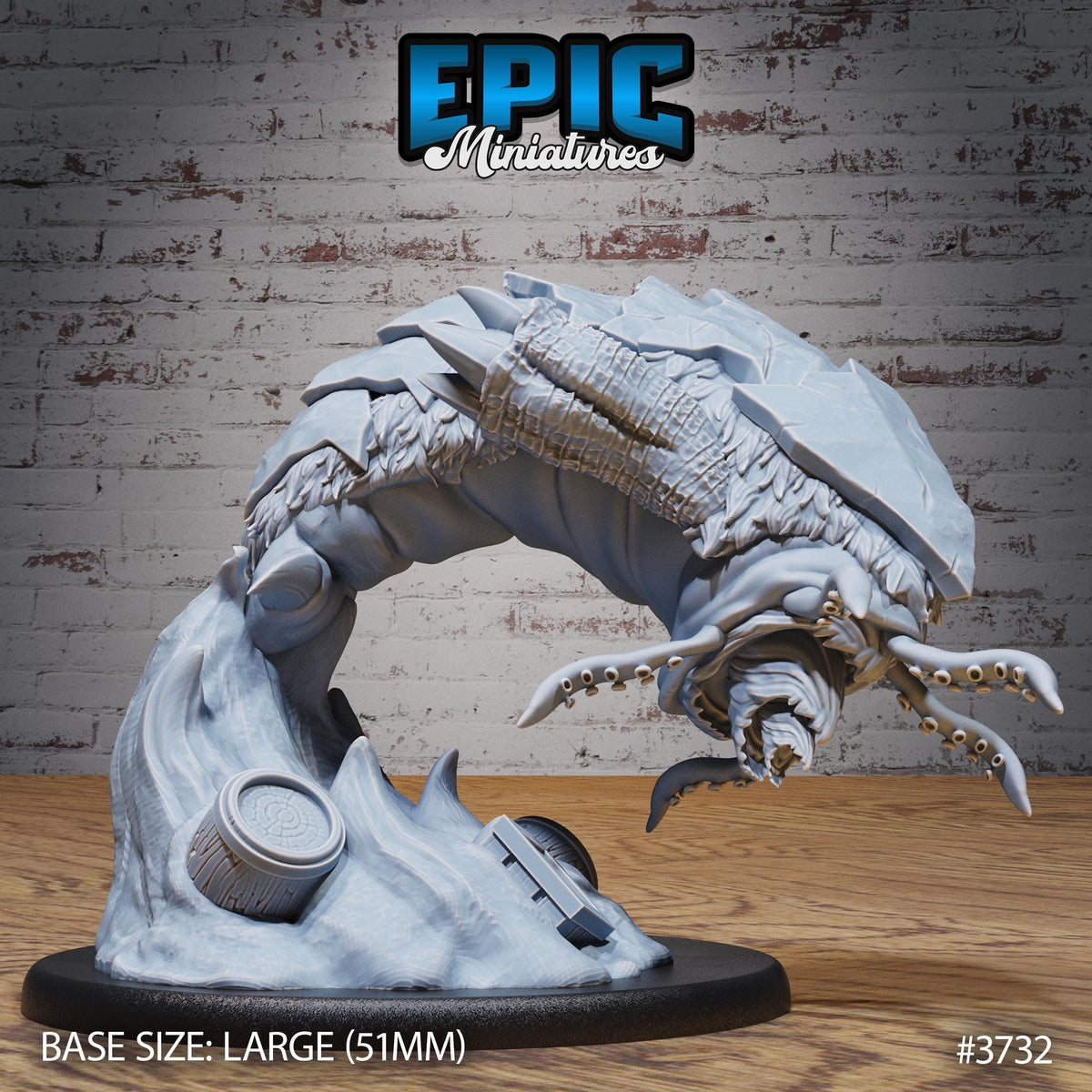 3D Resin Miniature Subterranean Horror - D&D Epic Miniatures