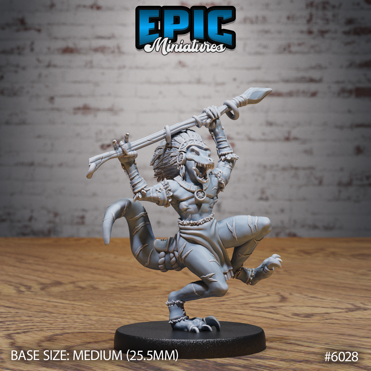 3D Resin Miniature Tribe Kobold Shaman - D&D Epic Miniatures