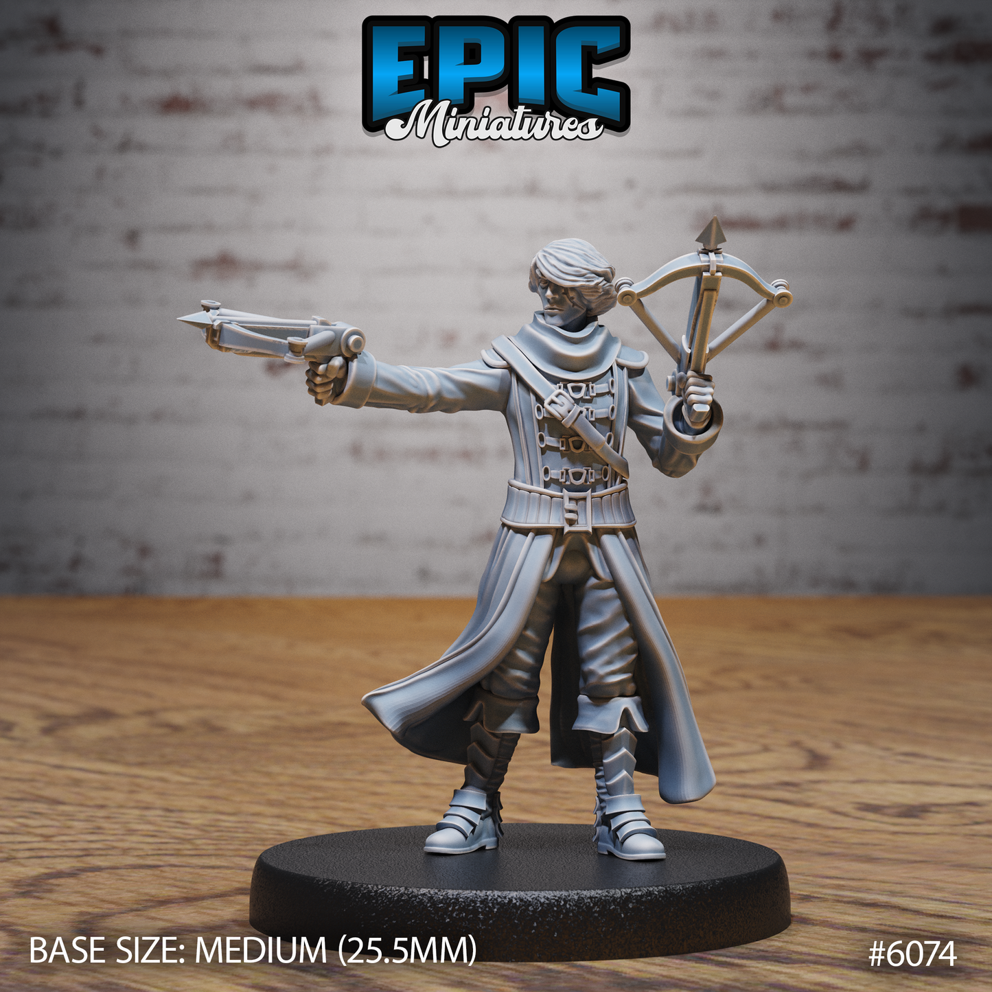 3D Resin Miniature Sea Adventurer - D&D Epic Miniatures
