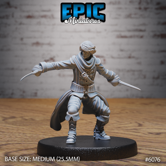3D Resin Miniature Sea Adventurer - D&D Epic Miniatures