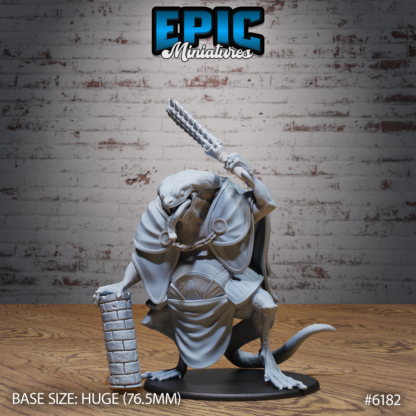 3D Resin Miniature Toad Boss - D&D Epic Miniatures