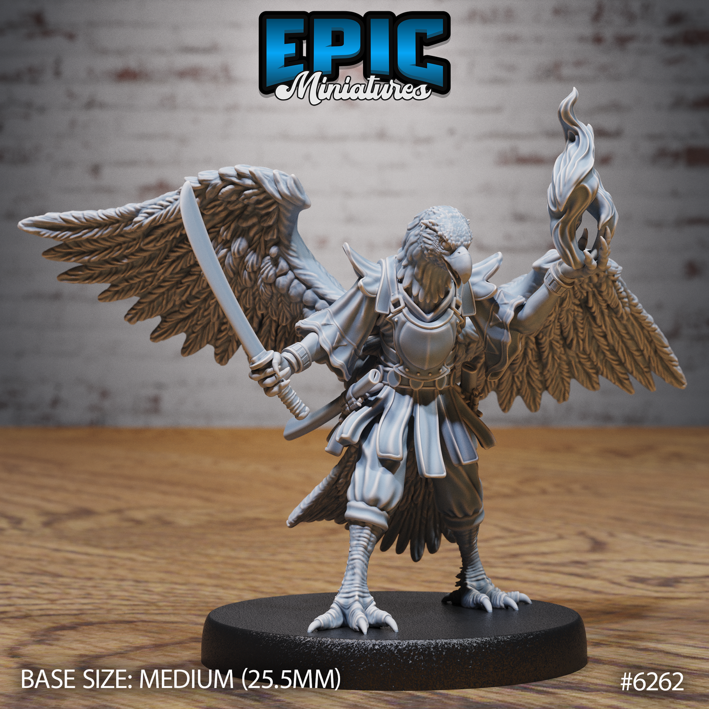 3D Resin Miniature Hawk Folk Set v2 – D&D - Epic Miniatures