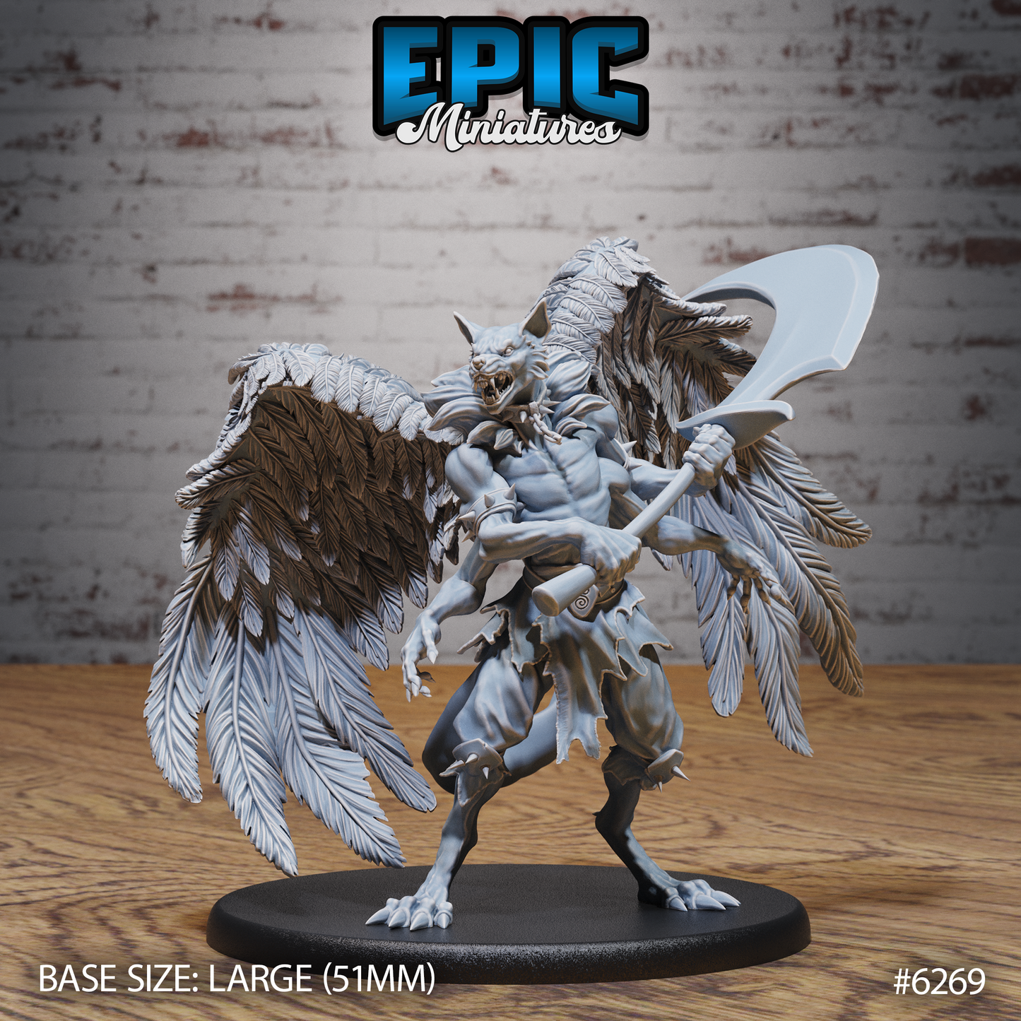 3D Resin Miniature Deathsnatcher Folk Fighter Set D&D Epic Miniatures