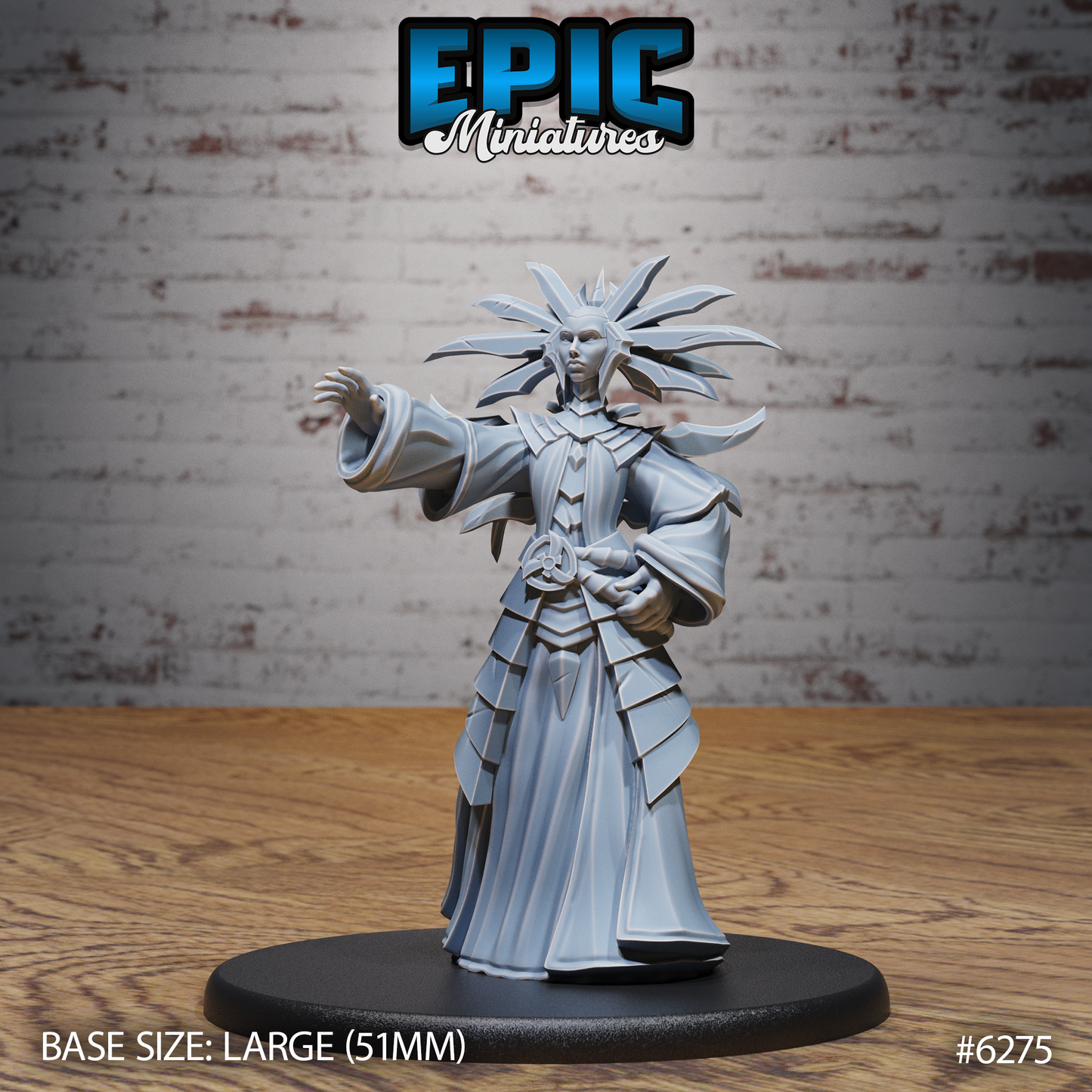 3D Resin Miniature Lady of Pain - D&D - Epic Miniatures