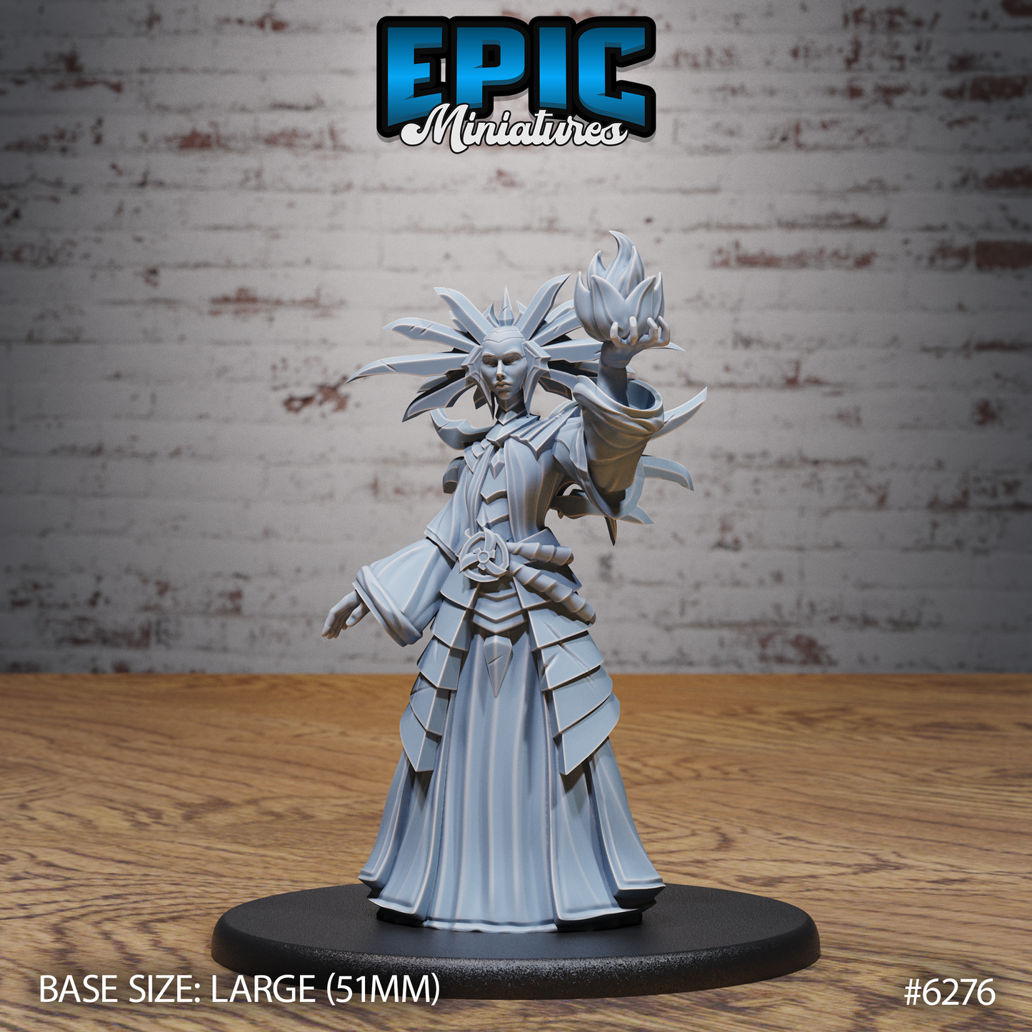 3D Resin Miniature Lady of Pain - D&D - Epic Miniatures