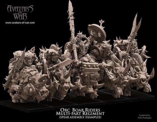 Orc Boar Riders - Avatars of War