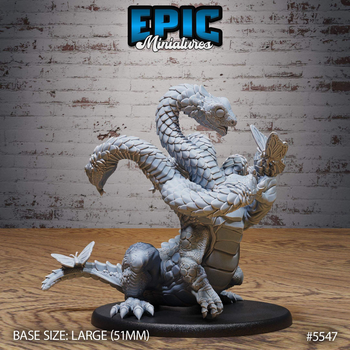 Baby Hydra Set - Epic Miniatures - Dungeons and Dragons