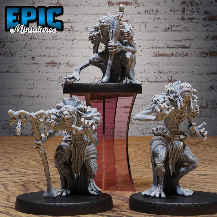 3D Resin Miniature Swamp Elder - D&D Epic Miniatures
