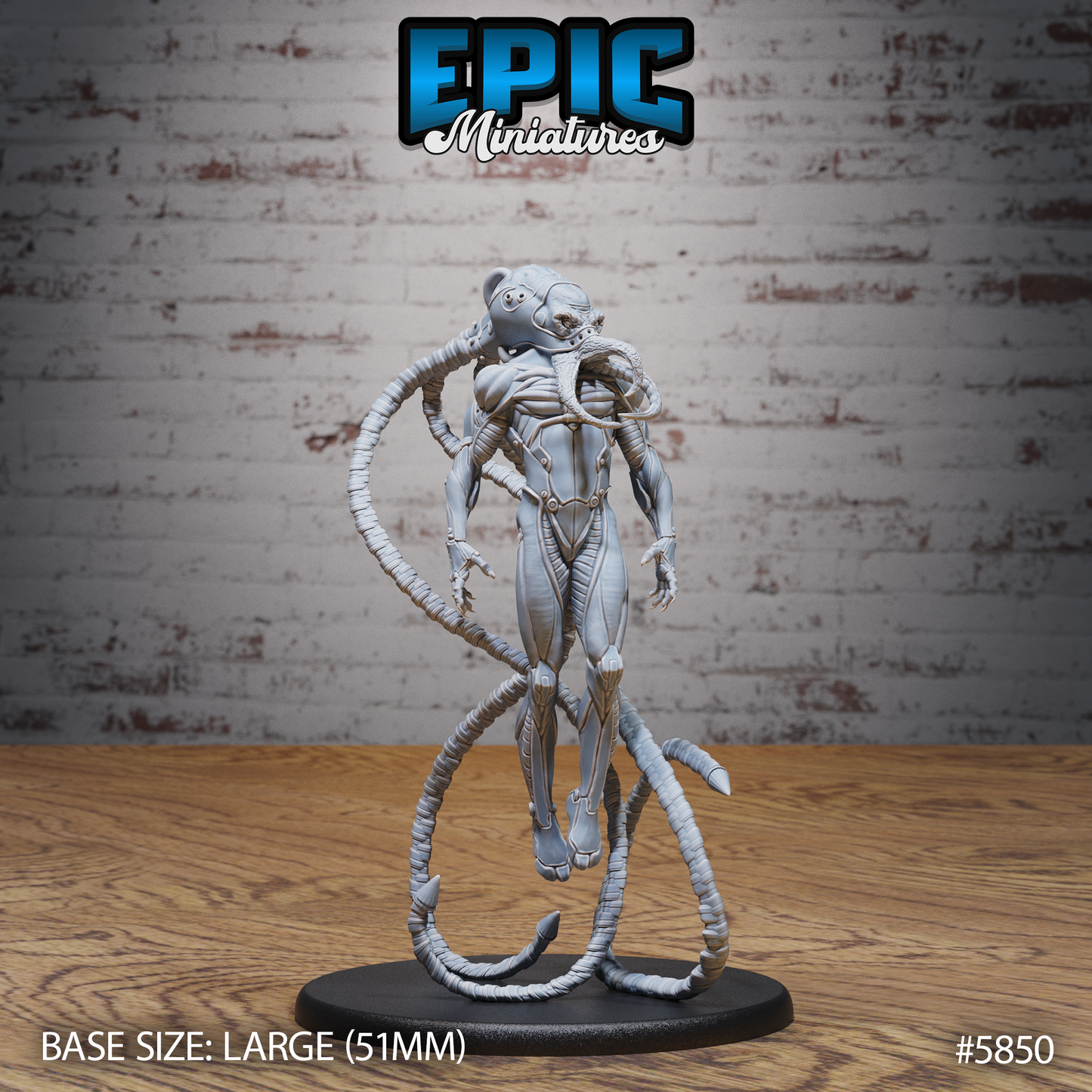 3D Resin Miniature Psi Lord - D&D Epic Miniatures