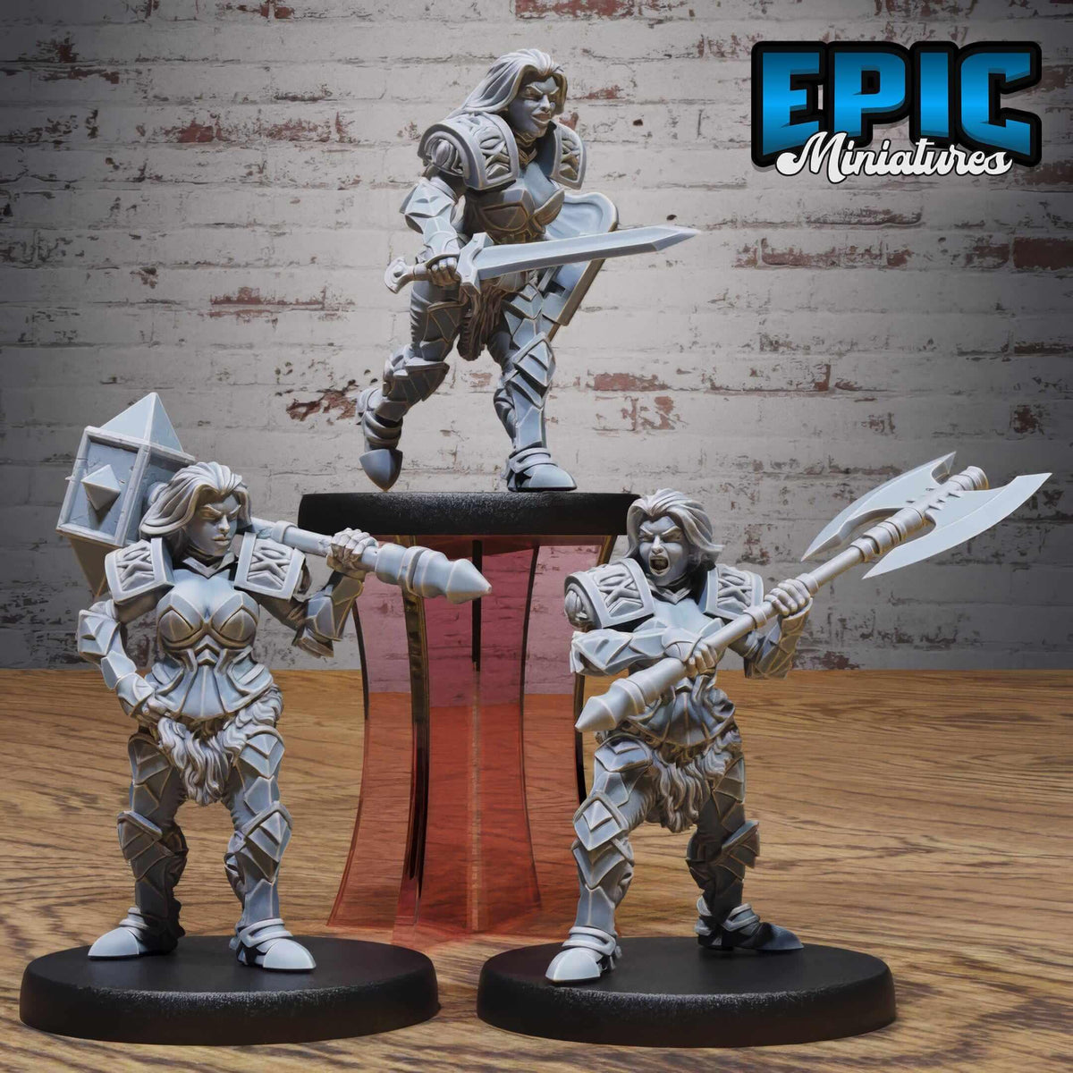 Dwarf Female Bandit Set - D&D Epic Miniatures   and Dragons
