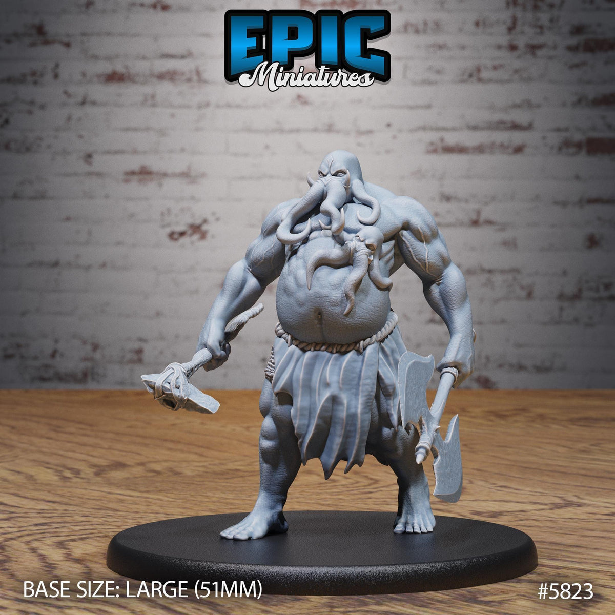 3D Resin Miniature Mind Colloss  - D&D Epic Miniatures