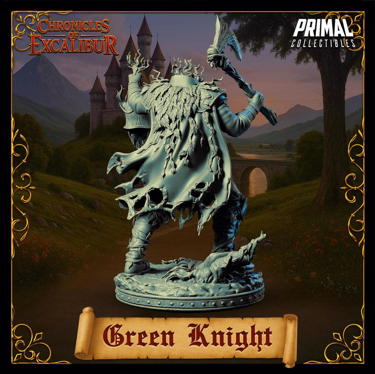Mystic Green Knight - Chronicles of Excalibur- Primal Collectibles