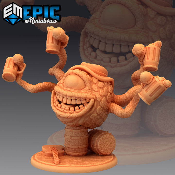 3D Resin Miniature Beer Holding Eye Terror - D&D Epic Miniatures