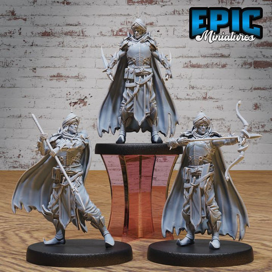 3D Resin Miniature Orient Warrior - D&D Epic Miniatures