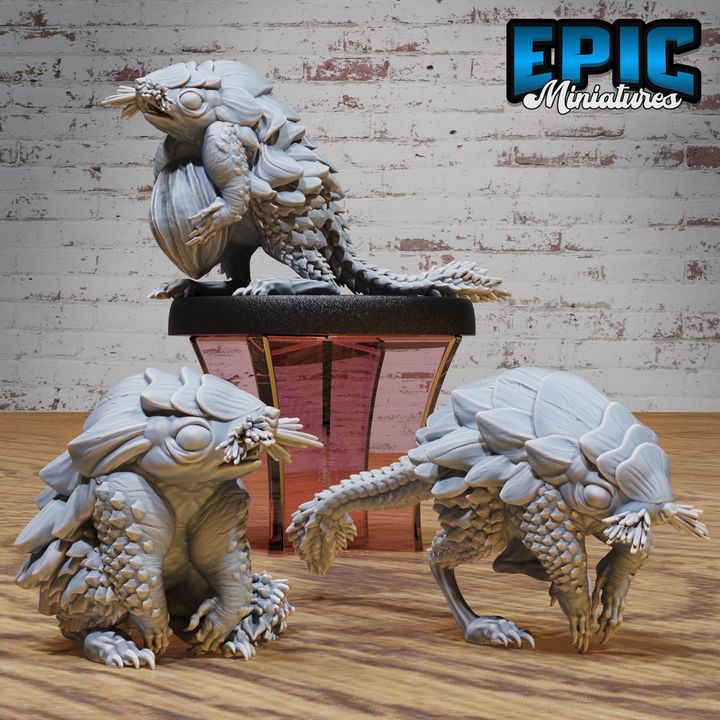 3D Resin Miniature Dune Mouse - D&D Epic Miniatures