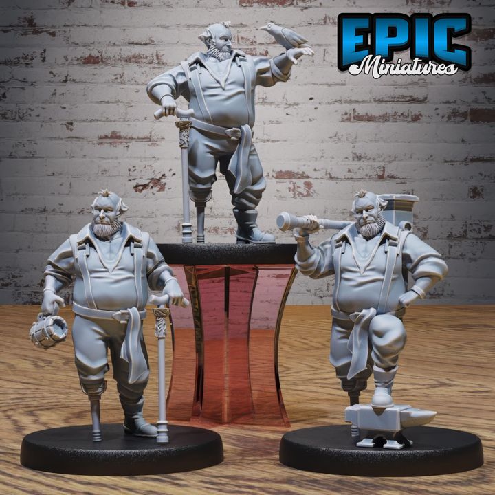 3D Resin Miniature Hut Owner - D&D Epic Miniatures