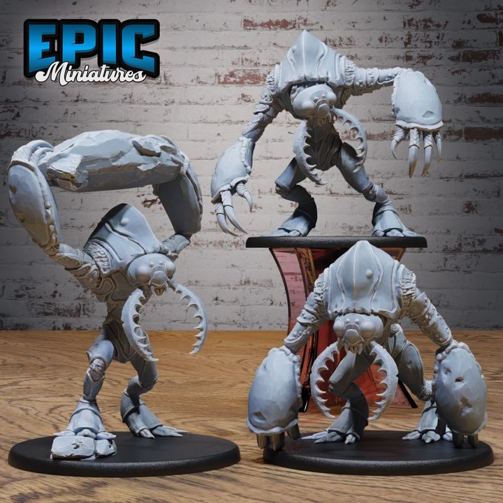 3D Resin Miniature Wild Insect Hulk - D&D Epic Miniatures