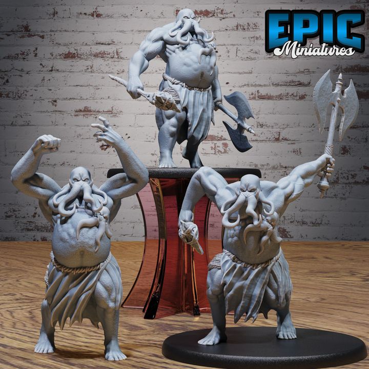 3D Resin Miniature Mind Colloss - D&D Epic Miniatures
