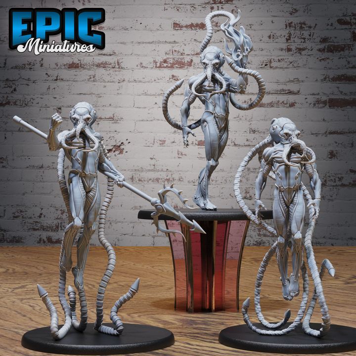 3D Resin Miniature Psi Lord - D&D Epic Miniatures
