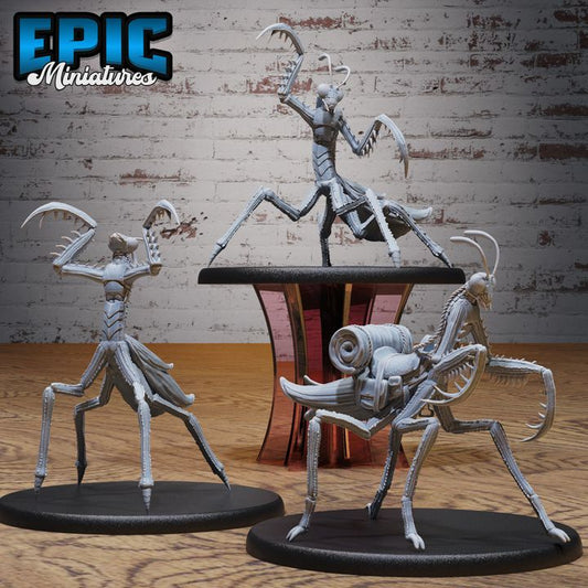 3D Resin Miniature Giant Mantis - D&D Epic Miniatures