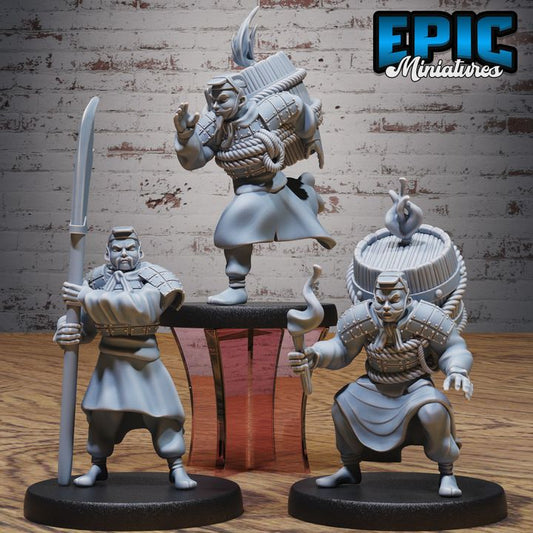 3D Resin Miniature Kamikaze Warrior - D&D Epic Miniatures
