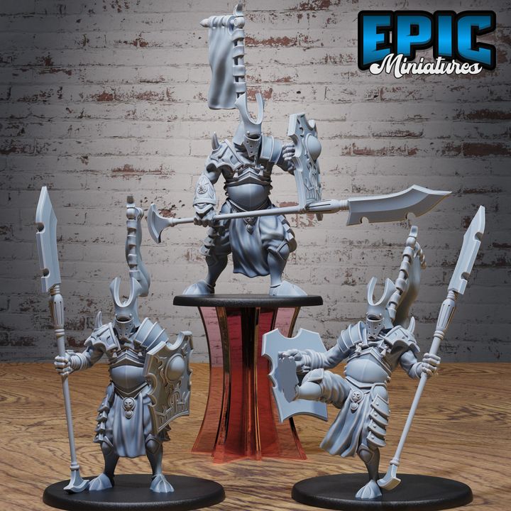 3D Resin Miniature Full Metal Samurai - D&D Epic Miniatures