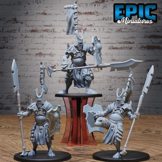 3D Resin Miniature Full Metal Samurai - D&D Epic Miniatures