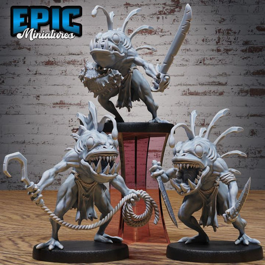 3D Resin Miniature Anglerfish Savage - D&D Epic Miniatures