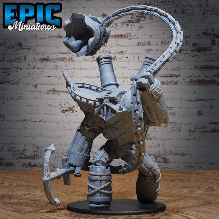 3D Resin Miniature Shipwreck Golem - D&D Epic Miniatures