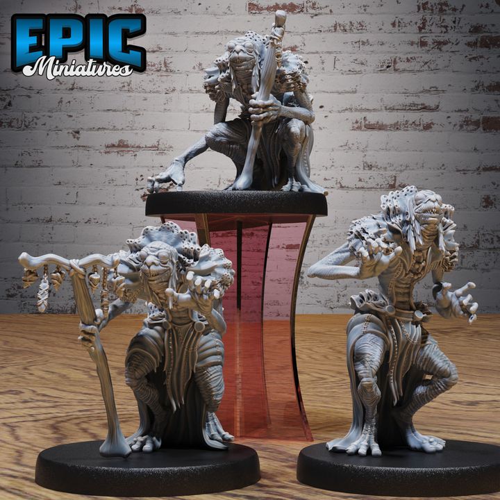 3D Resin Miniature Swamp Elder - D&D Epic Miniatures