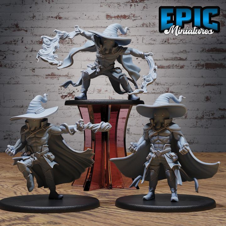 3D Resin Miniature Slime Adventurer - D&D Epic Miniatures
