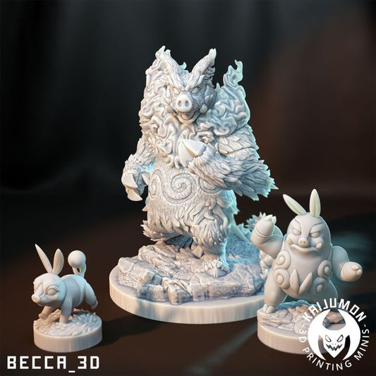 Kaijumon Fire Boar - Kaijumon