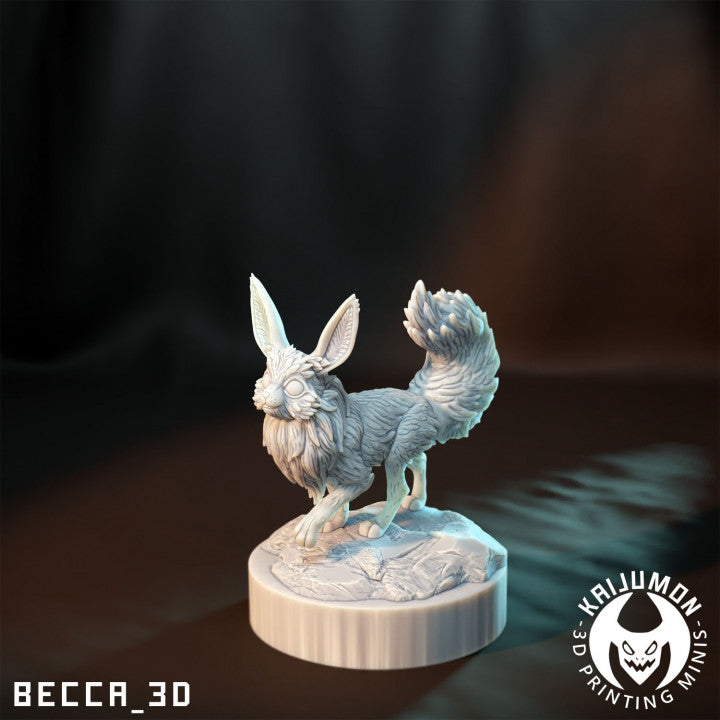 Kaijumon Fire Dog Resin Miniatures – Wyrdwood Creations Premium Miniature Models