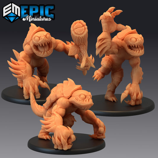 3D Resin Miniature Swamp Abomination - D&D Epic Miniatures