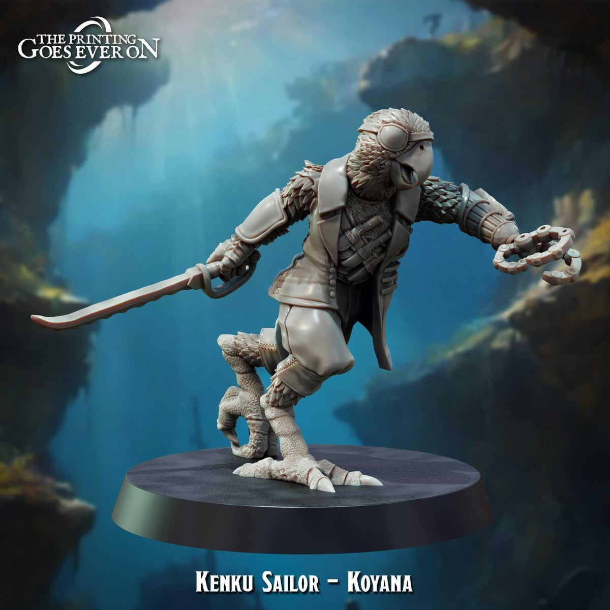 Kenku Sailor Koyana - Tides of Terror - The Printing Goes Ever On