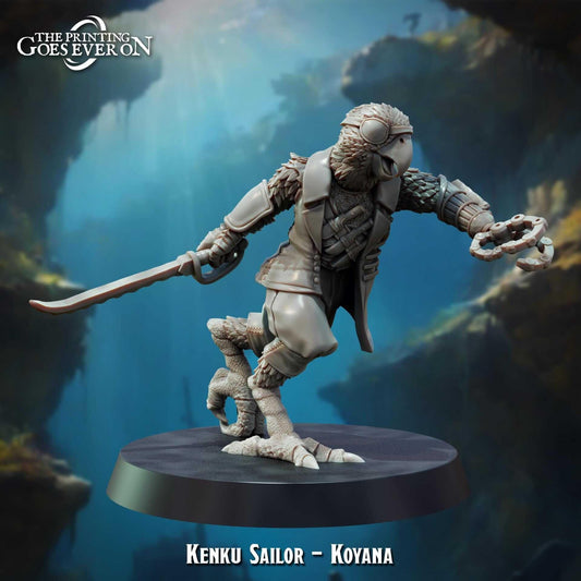 Kenku Sailor Koyana - Tides of Terror - The Printing Goes Ever On