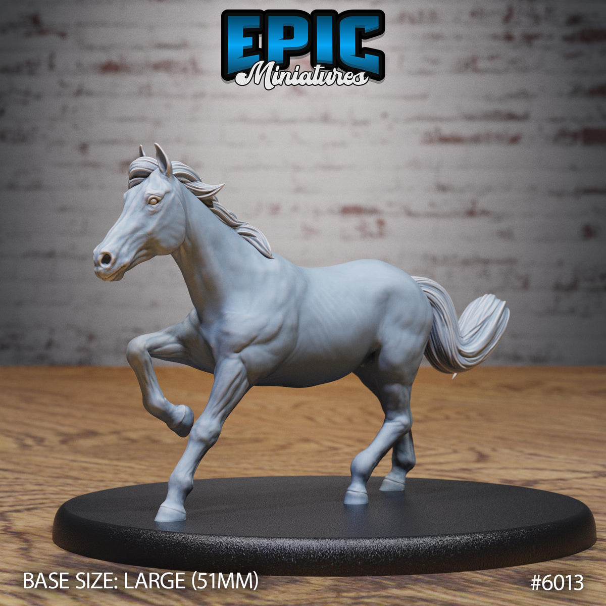 Native Tribe Rider - 3D Resin Miniature - D&D Epic Miniatures