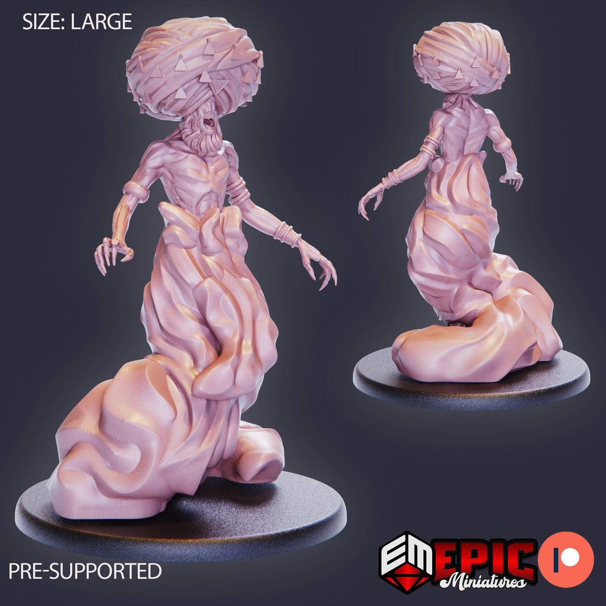 Janni Resin Miniature - Epic Miniatures D&D Figure
