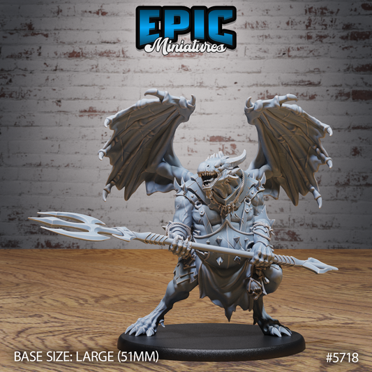 3D Resin Miniature Draconian Butcher - D&D Epic Miniatures
