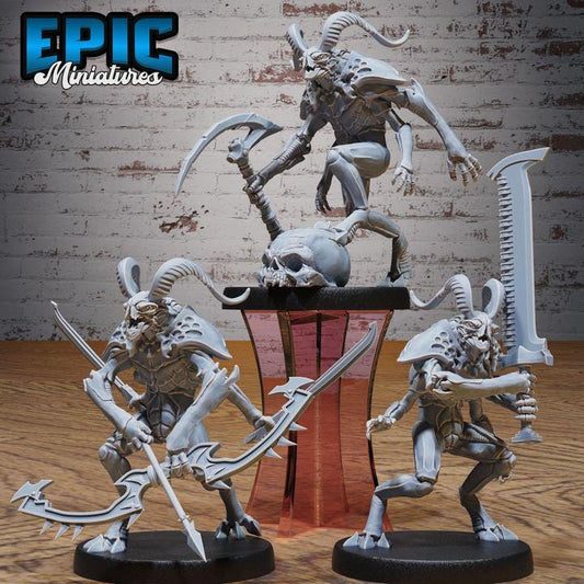 3D Resin Miniature Insect Folk Elite - D&D Epic Miniatures