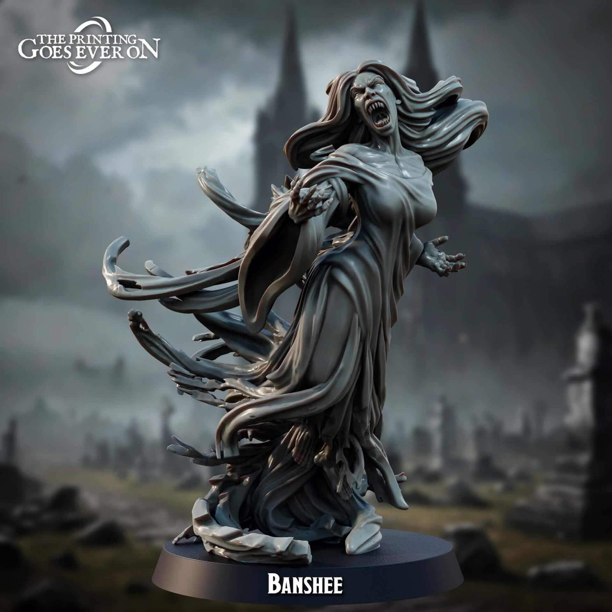 Banshee - Hunt Beyond the Grave - The Printing Goes Ever On