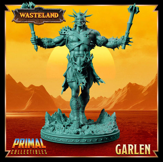 Garlen Wasteland 3D Printed Resin RPG/Tabletop/Boardgames Miniature Primal Collectibles